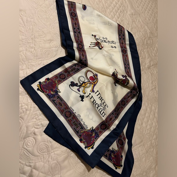 The Book of Kells Irish Scarf long 52” x 12” - Picture 6 of 7